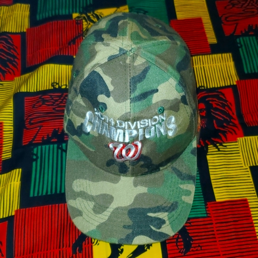 Washington Nationals 2014 Division Champs camouflage hat